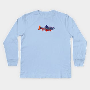 Arctic Char Kids Long Sleeve T-Shirt